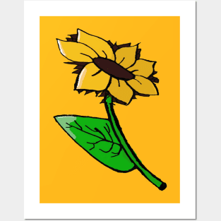 Sunflower Posters and Art